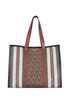 TB Monogram Tote Bag, front view